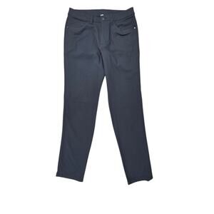 Lululemon ABC Slim Fit Pants Mens 28x30 Gray Tech Canvas Slim Straight Leg Warp
